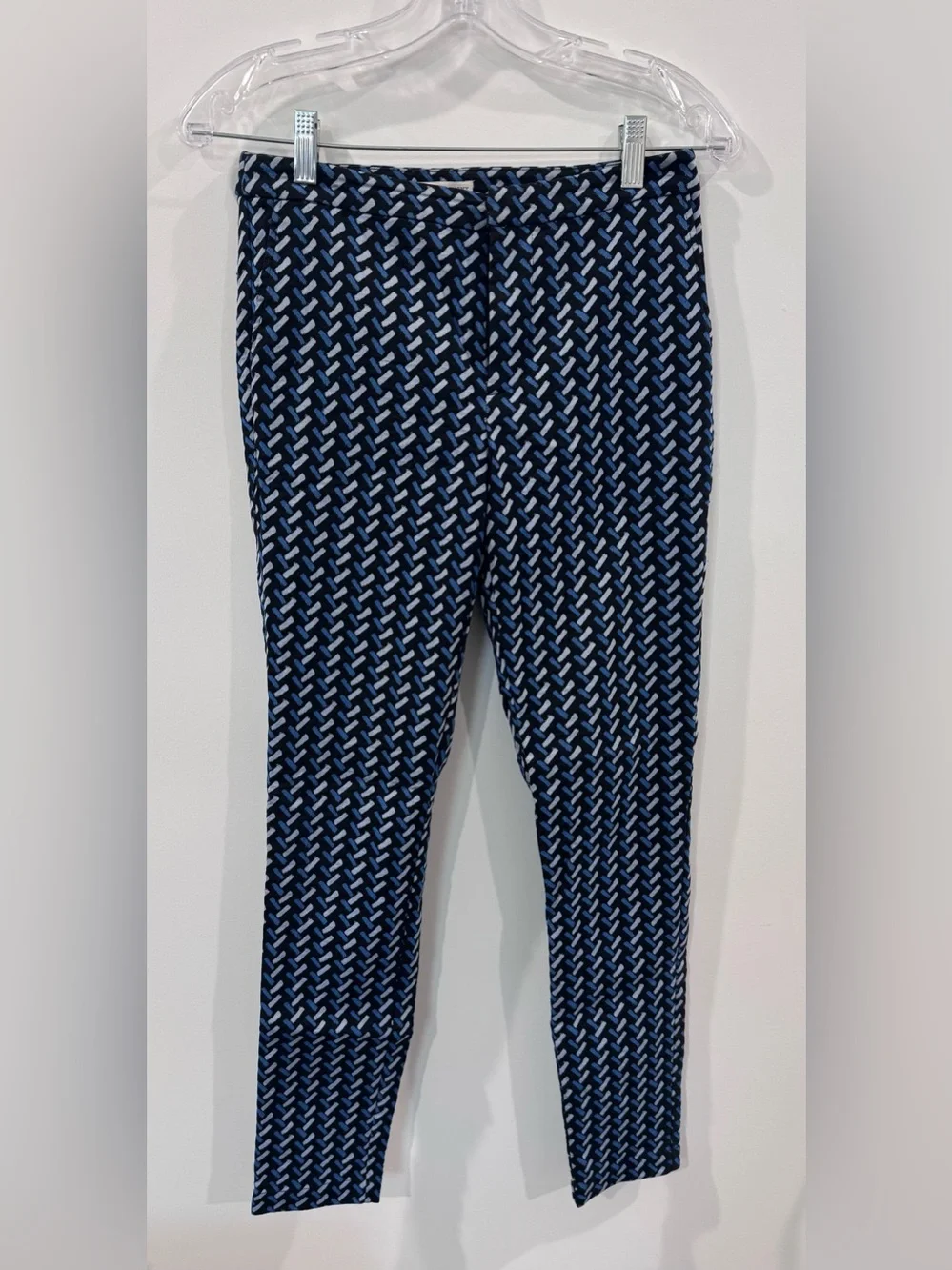 Opening Ceremony Size 2 Navy Patterned Men's Stretch Pants